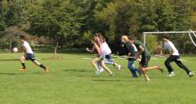 Members of the ELHS Quidditch team