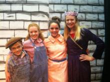 Ambrose Meteyer, Olivia Hughs, Amelia Vilhauer, Shelby Brewer